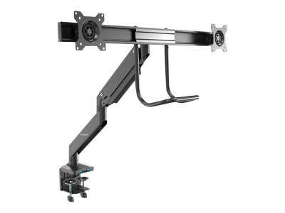 Startech : DESK MOUNT DUAL MONITOR ARM SYNCED HEIGHT HEAVY DUTY