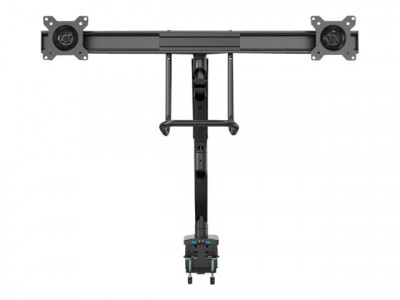 Startech : DESK MOUNT DUAL MONITOR ARM SYNCED HEIGHT HEAVY DUTY