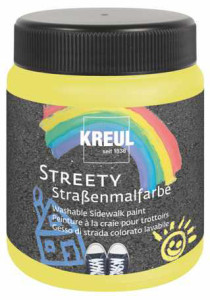 KREUL Peinture à la craie pour trottoir STREETY, bleu