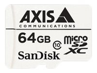 Axis : AXIS SURVEILLANCE card 64 GB 10 AXIS MICROSDXC