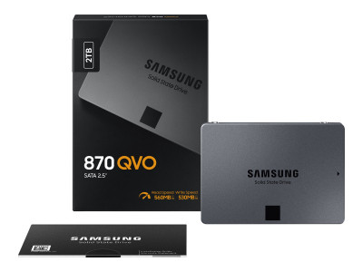 Samsung : SSD 870 QVO 2TB .