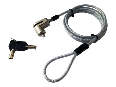DLH : SECURITY cable avec KEY pour SURFACE PRO et GO SURFACE 1.8M