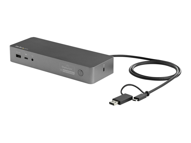 Startech : 2 X 4K UNIVERSAL LAPTOP DOCKING STATION USB-C/USB 3.0