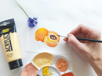 KREUL Peinture acrylique SOLO Goya Acrylic, gris neutre