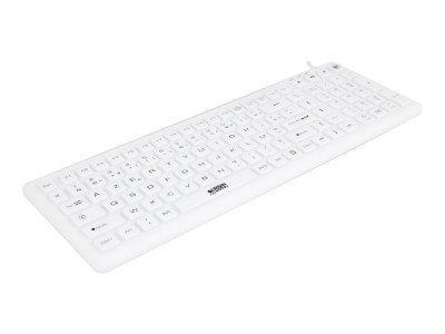 Urban Factory : SILICON KEYBOARD IP68 WIRED MEDICAL USB fr