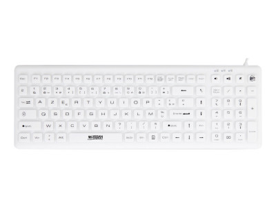 Urban Factory : SILICON KEYBOARD IP68 WIRED MEDICAL USB fr