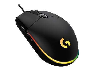 Logitech : G102 LIGHTSYNC GAMING MOUSE BLACK EER