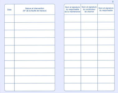 Facturette Carnet 140 x 105 mm ELVE 2051