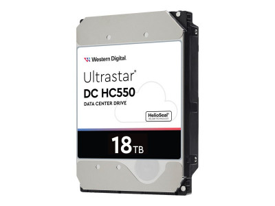 Western Digital : ULTRSTAR DC HC550 18TB 3.5 SAS SE 512Mo 7200 WUH721818AL5204