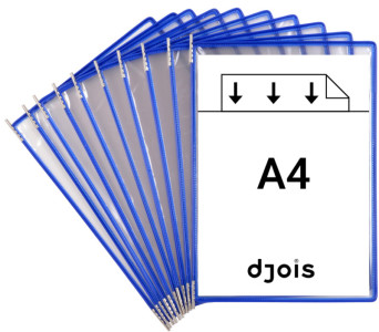 tarifold tdisplay Poches à pivot, A3, bleu