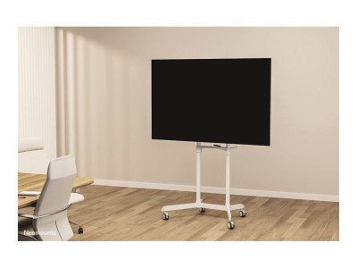 NewStar : NEWSTAR MOBILE FLAT SCREENFLOOR STAND HEIGHT 160CM WHT 37-70IN