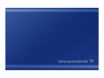 Samsung : SSD PORTABLE T7 1TB USB 3.2 INDIGO BLUE
