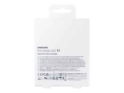 Samsung : SSD PORTABLE T7 1TB USB 3.2 TITAN GREY