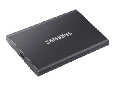 Samsung : SSD PORTABLE T7 2TB USB 3.2 TITAN GREY