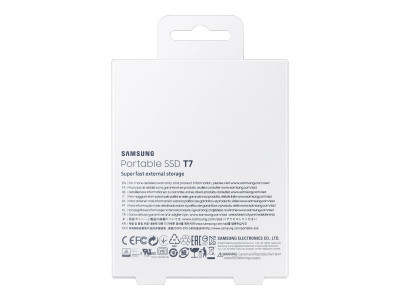 Samsung : SSD PORTABLE T7 2TB USB 3.2 TITAN GREY