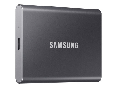 Samsung : SSD PORTABLE T7 2TB USB 3.2 TITAN GREY