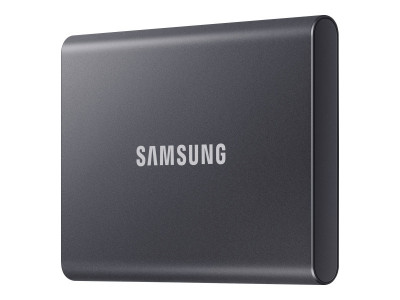 Samsung : SSD PORTABLE T7 2TB USB 3.2 TITAN GREY