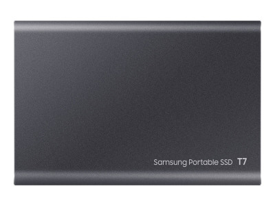 Samsung : SSD PORTABLE T7 2TB USB 3.2 TITAN GREY