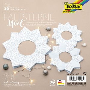 folia Set d'étoiles à plier 