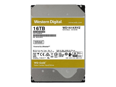 Western Digital : 16TB GOLD 512 Mo 3.5IN SATA 6GB/S 7200RPM