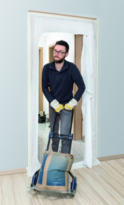 WESTEX Porte anti-poussière, non-tissé, (l)1.100x(H)2.200 mm