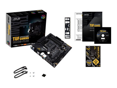 Asustek : TUF GAMING B550M-PLUS ATX +2GLN+U3.2+M2 SATA6+4XDDR4 (ryzen)