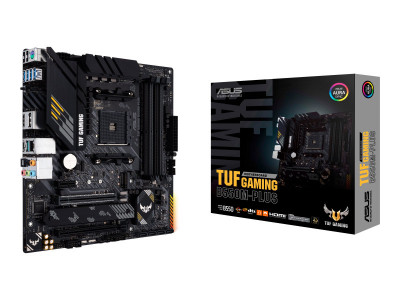 Asustek : TUF GAMING B550M-PLUS ATX +2GLN+U3.2+M2 SATA6+4XDDR4 (ryzen)