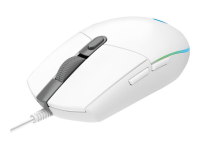 Logitech : G102 LIGHTSYNC GAMING MOUSE WHITE EER