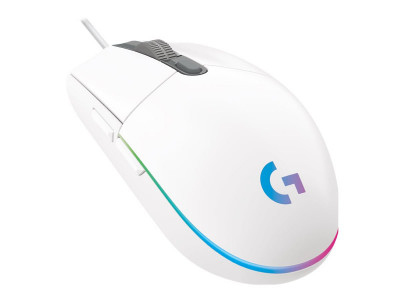 Logitech : G102 LIGHTSYNC GAMING MOUSE WHITE EER
