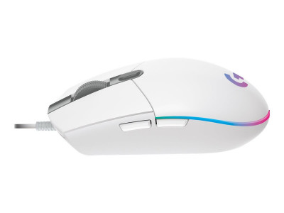 Logitech : G102 LIGHTSYNC GAMING MOUSE WHITE EER