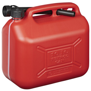 IWH Jerrican, plastique, 10 litres, rouge