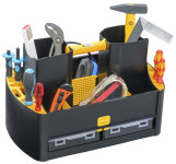 Mallette de transport professionnelle allit McPlus Workman 19/62, noire/jaune Mallette de transport professionnelle allit McPlus Workman 19/62, noire/jaune