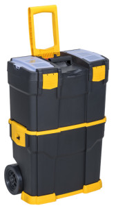 allit Werkzeugkoffer McPlus Mobile >P< 24, schwarz/gelb