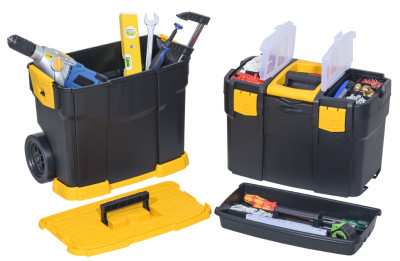 allit Werkzeugkoffer McPlus Mobile >P< 24, schwarz/gelb