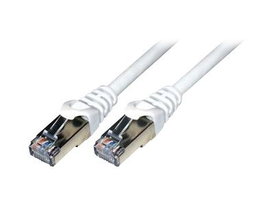 MCL Samar : CABLE RJ45 CAT 6 BLINDE - 10M BLANC fr