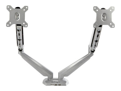 Startech : DUAL DESK MOUNT MONITOR ARM BUILT-IN 2-PORT USB et 3.5 MM