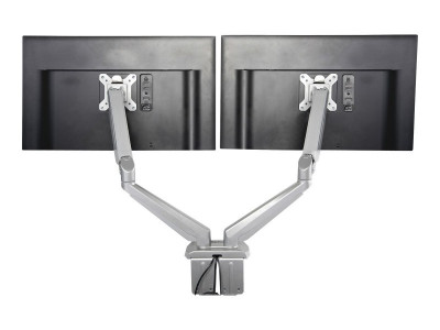 Startech : DUAL DESK MOUNT MONITOR ARM BUILT-IN 2-PORT USB et 3.5 MM