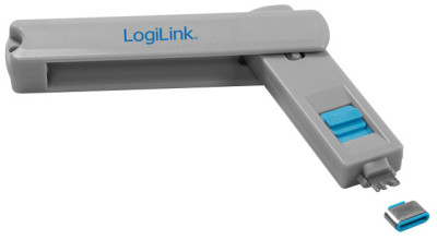 LogiLink Verrou de sécurité USB-C, 1 clé / 4 verrous