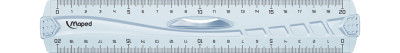 Maped règle plate Geometric, 200 mm, en plastique,