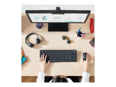 Logitech : MK295 SILENT WIRELESS COMBO GRAPHITE FRA CENTRAL fr