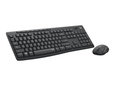 Logitech : MK295 SILENT WIRELESS COMBO GRAPHITE FRA CENTRAL fr