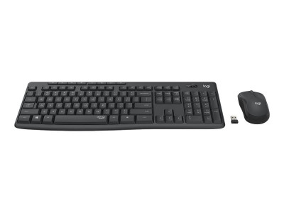 Logitech : MK295 SILENT WIRELESS COMBO GRAPHITE FRA CENTRAL fr