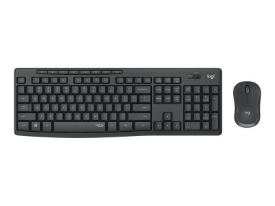 Logitech : MK295 SILENT WIRELESS COMBO GRAPHITE FRA CENTRAL fr