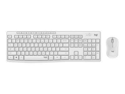 Logitech : MK295 SILENT WIRELESS COMBO OFF WHITE - Français