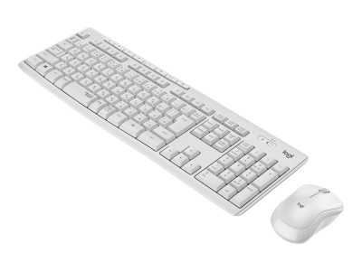 Logitech : MK295 SILENT WIRELESS COMBO OFF WHITE - Français