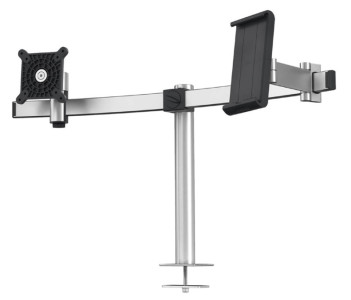 DURABLE Monitorhalterung, für 1 Monitor und 1 Tablet