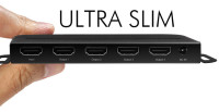 LogiLink Répartiteur Ultra Slim 4K Pro HMDI, support montage LogiLink Répartiteur Ultra Slim 4K Pro HMDI, support montage