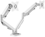 Fellowes TFT-/LCD-Doppel-Monitorarm Eppa, silber Fellowes TFT-/LCD-Doppel-Monitorarm Eppa, silber