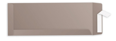 Pollen by Clairefontaine Pochettes 125 x 324 mm, gris acier
