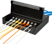 LogiLink Boîtier à point de consolidation, 8/12 ports, noir LogiLink Boîtier à point de consolidation, 8/12 ports, noir
